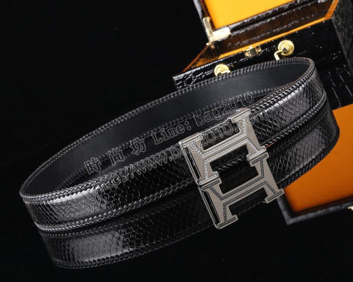 HERMES皮帶 原單品質 2019新品 進口小牛皮 愛馬仕男士腰帶 雙面男皮帶  hgh1936